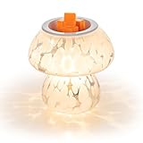 Candeldo Mushroom Wax Melt Warmer: Scentsy Wax Melter Warmer Cute Melter Fragrance Candle Lamp Home Decor Mothers Day Birthday Gift for Women