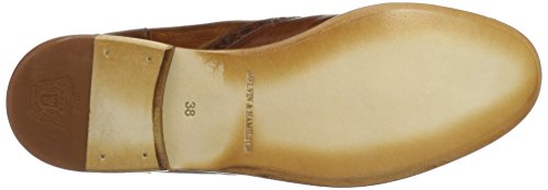 Melvin & Hamilton Amelie 5_Venice Tan, Ela. Navy, LS Nat.