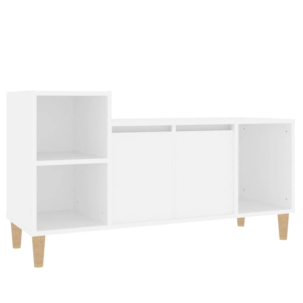 Vidaxl (White) Tv Cabinet Engineered Wood Indoor Hifi Cabinet Tv Unit Multi Colours