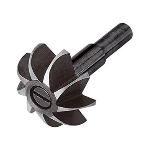 wolfcraft 3267000 - Fresa para media gargantilla r 10, Ø 35 mm Cover