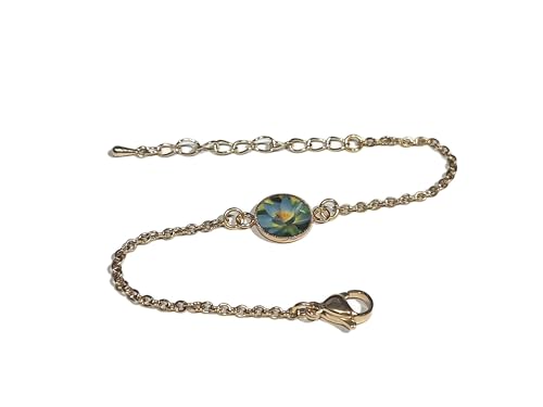 Bracelet en acier inoxydable et résine avec motif au choix, une idée cadeau personnalisée