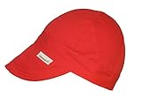 Comeaux Caps Reversible Welding Cap Solid Red Size 7 1/4