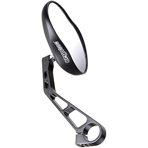 ergotec M-88 63500001 Rear-Vision Mirror with Short Beam Black/Sand Cover