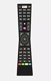 Modèle compatible : télécommande de rechange conçue spécifiquement pour les téléviseurs LED JVC Smart 4K, compatible avec les modèles RMC3231 et RM-C3231