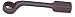 Striking Box Wrench 12 Point 45 Offset Handle Black 2 15/16"