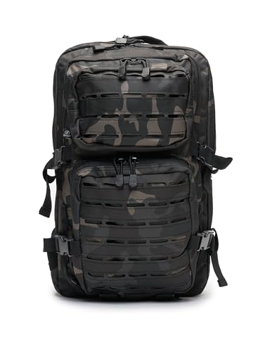 Brandit US Cooper Lasercut Rucksack Large Dark Camo