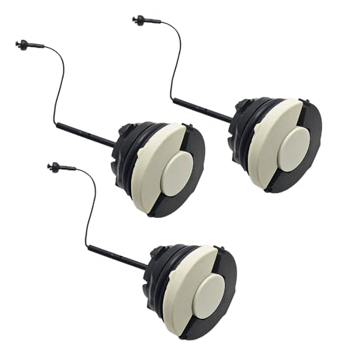 RUURUU 3-Pc Fuel & Oil Cap Set for Stihl MS Series Chainsaws 0000 350 0525