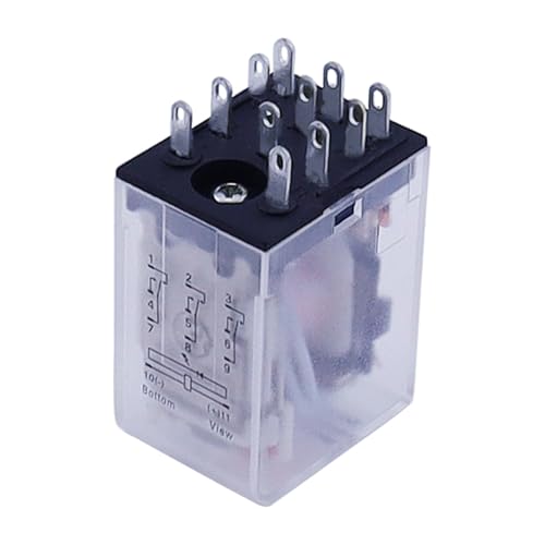 Relais de puissance DC24V HH53P MY3NJ à 11 broches avec bobine en cuivre Lot de 5