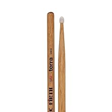 The new Vic Firth American Classic range: Terra - crafted to the highest standards from premium USA Hickory The Terra range features a proprietary stain technique that exposes the unique grain in every pair With a larger diameter than the 5A, the Ter...