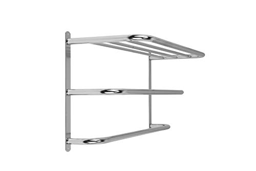 Croydex Cromato da Parete in Acciaio Dolce, Rack