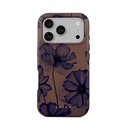 BURGA Unisex Phone Case for iPhone 17 Pro – Dual-Layer Hybrid Design with Shock-Absorbing Silicone & Durable Exterior, Scratch-Resistant Finish and Raised Bezel Edge for Screen Protection & Daily Use