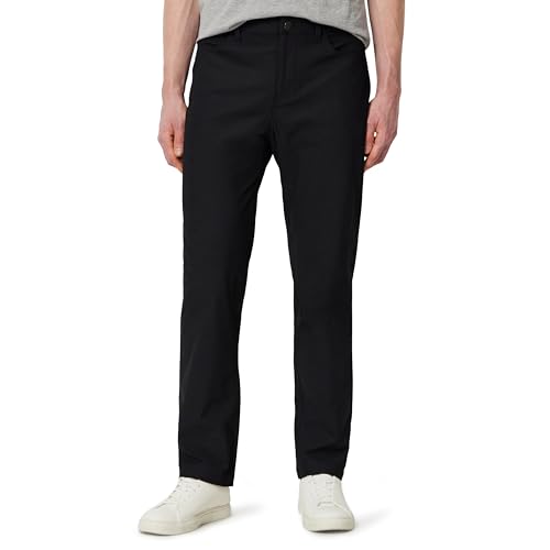 Amazon Essentials Mens Classic Fit 5 Pocket Commuter Pants Black 40Wx30L