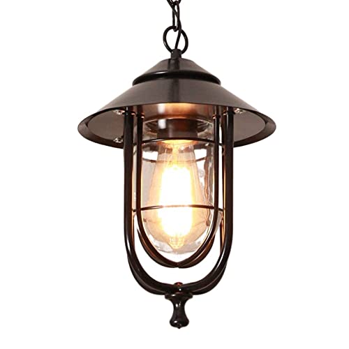 Lampe suspendue étanche E27 et lanterne de jardin pour paysage rural