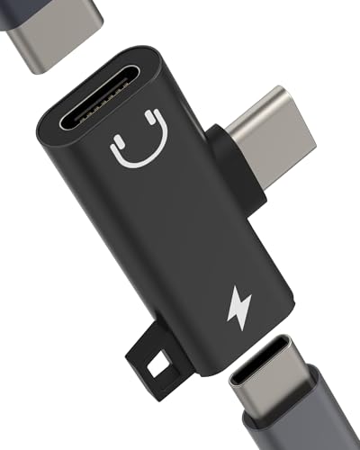 Ya en manzanajugosa.com: Adaptador Auriculares USB C(2 en 1)para iPhone16 15 Pro Max para Apple Tipo C Audio DAC Headphone Cargador Cable Dongle Compatible Con Samsung S25 S24 S23 S22 Android Conector para iPad MacBook Puerto