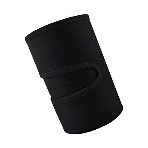 Mobestech 2pcs Manga Compresora Ajustable para Muslo Negra miniatura 2