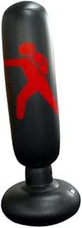 VANZACK Saco De Pancadas De Velocidade Coluna De Boxe Saco De Pancadas Em Pé Ferramenta De Fitness Copo De Descompressão Coluna Vertical De Boxe Saco De Boxe Saco De Areia