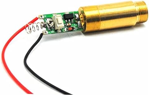 Industrial 405nm 20mW Blue Violet Laser Diode Module Dot/Line/Cross 3-3.7V with Driver & Spring (Color : Line)