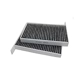 1Pair Car Cabin Air Filter 1107681-00-A 1107681-00-B 1107681-00-C Compatible For TESLA MODEL 3 5YJ3