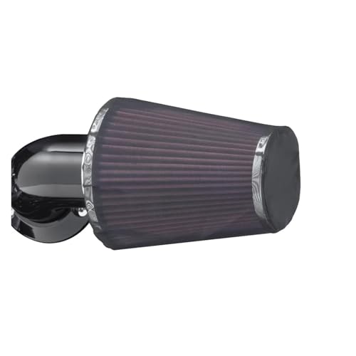LOPAKACTAG Motorrad-Luftfilter-Regenschutzhülle, schwarz, for Harley-Davidson XL 1200 Touring Softail Dyna