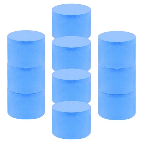 Beaupretty Tapones de Esponja para Hormigueros Tubulares 10 Piezas Diámetro 15 MM Material Absorbente para Control de Humedad y Bloqueo de Agua en Nidos Accesorios para Alimentación y