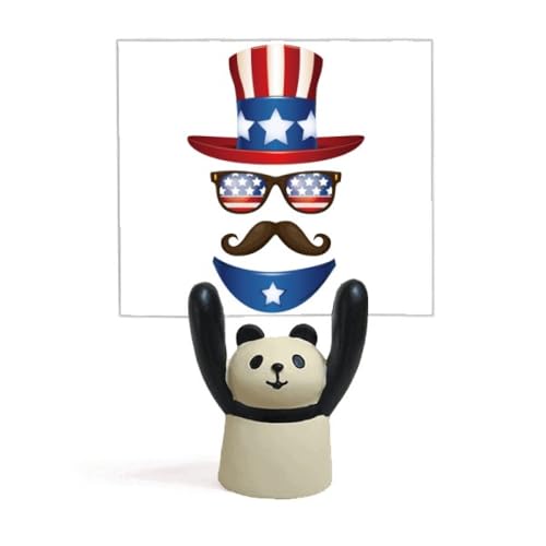 Support pour mémo panda ameuncle sam bureau