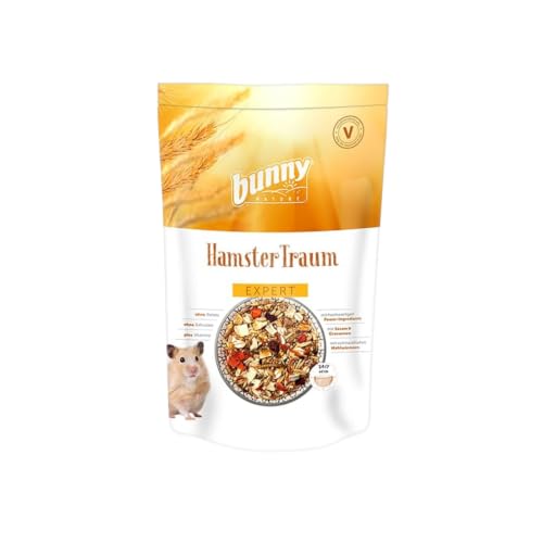 HamsterTraum Expert | Körnerfutter für Hamster | 2 x 500 g | Ohne Pellets
