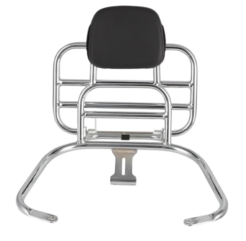 Porte-bagages moto arrière avec dossier pour Vespa GTS GTV 300 2012-2024