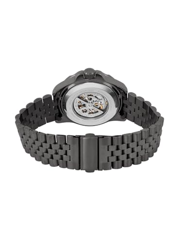 Image of French Connection See Through Blue Round Dial with Stainless Steel Strap Automatic Watch for Mens - FCA22GNM