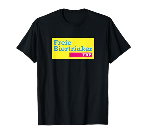 Biertrinker Partei - Bier Politik T-Shirt Oktoberfest Herren T-Shirt