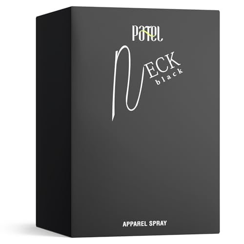 Patel Neck Black Premium Apparel Spray For Long-Lasting Fragrance (100 ML)