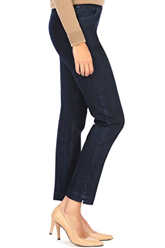 SLIM-SATION Women's Regular Pull-On Straight-Leg Pant With Pockets2