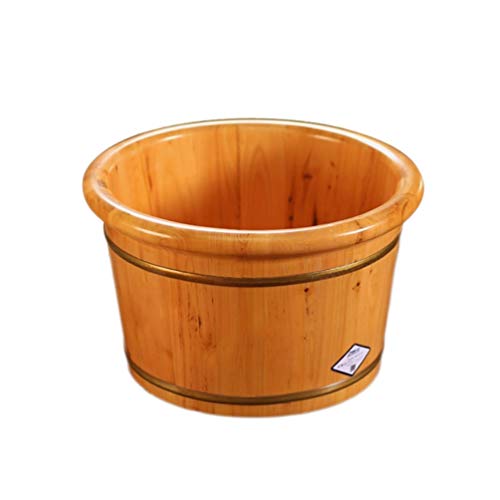 Cubeta de Madera para Baño de Pies y Pedicura