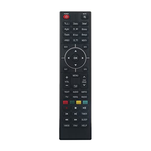 VINABTY Replacement Remote Compatible with Zgemma Star Receiver H7 H.7C H.2H H2H H3.2TC H32TC H4 H5 H5.2S H52S H5.2TC H95 H9S H.S HS H52TC H.2S H2S H7C H.7S H7S H9.2S