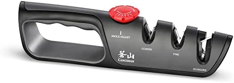 Cangshan 1026108 - Cuchillo profesional ajustable de 3 etapas de ...