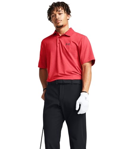 [�A���_�[�A�[�}�[] UA Playoff 3.0 Coral Jacq Polo Red Solstice/Coho/Red Solstice LG