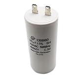 LIZAPUS 25uF Capacitor AVR Compatible with 425V 475V 500V 25/85/21 PO Replacement Generator