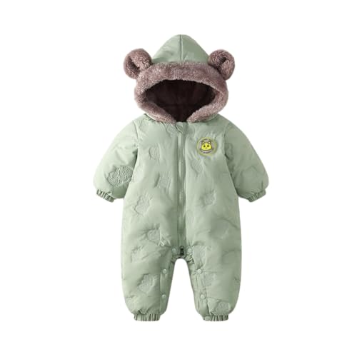 JiAmy Baby Snowsuit Hooded Winter Outfit Onesie
