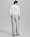 Susclude Mens Big and Tall Baggy Dress Pants High Waisted Wide Leg Fashion Pants Vintage Old Money Slacks Trousers Grey