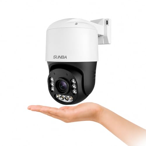 Image of 4K Mini PTZ Security Camera, 20X Optical Zoom Outdoor PoE Camera, Compact Pan Tilt Zoom Camera with Dual-Light Color Night Vision, Two-Way Audio, ONVIF, IP66 Waterproof, Remote Access (305-D20X 4K)