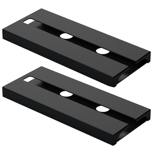 Pixaro 2-Piece Wine Glass Holder Under Cabinet - Self-Adhesive Rack, No Drilling Storage Hanger for Bar