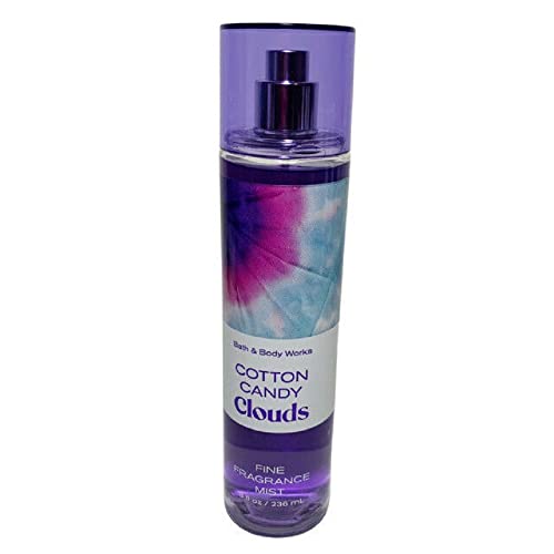 Bath & Body Works Cotton Candy Clouds Fine Fragrance Mist 8 Ounce Spray