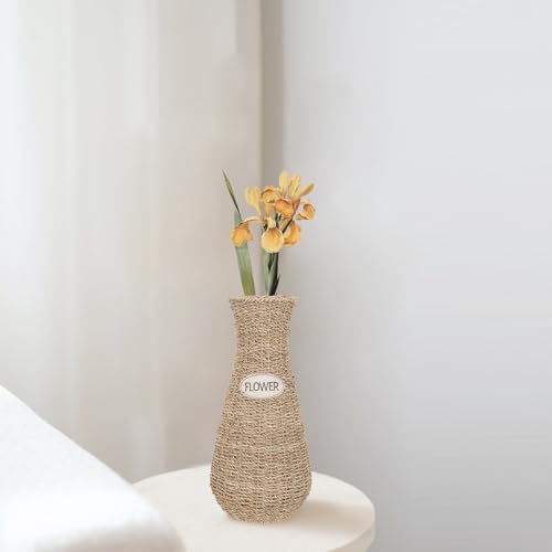 Vase en rotin HEMOTON pour une décoration de salon naturelle et chaleureuse - 8