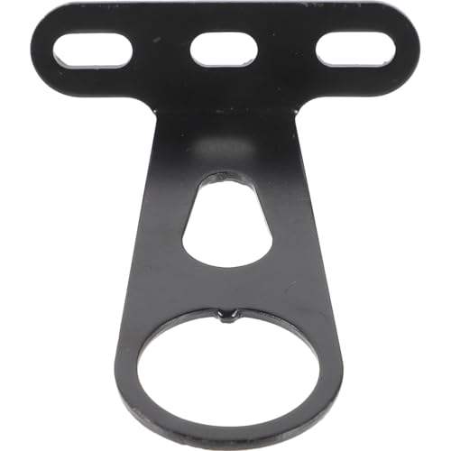 Toyvian 自転車用前灯ブラケット 軽量耐久スチール製 ヘッドライト固定具 バイクフォーク対応 耐衝撃設計 簡単取り付け 自転車ライトマウン
