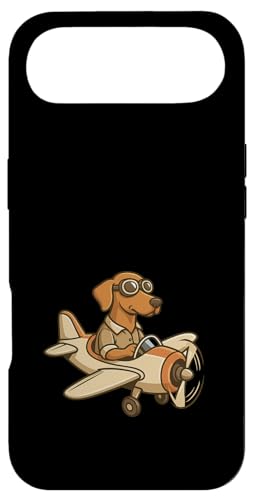 Vizsla Dog Flying s@ pCbg ʔ }}  X}zP[X iPhone Air p