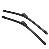 Qualität Material: Hergestellt aus hochwertigem High Grade Naturkautschuk, langlebig, für lange Zeit use.Rubber & flexible weiche Schicht-Design, glatt und leise Wisch.