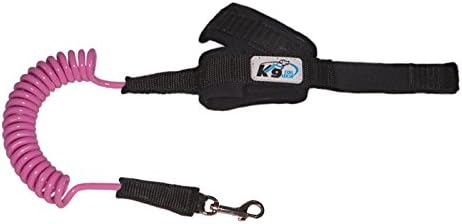 K9Coil Hands Free Small Dog Leash (Pink)