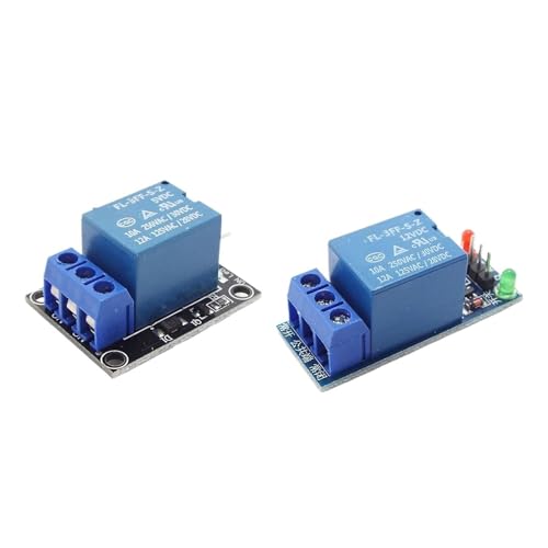Module Relais CC 5V 1 Canal avec Optocoupleur pour Commande et Isolation Électronique - 3