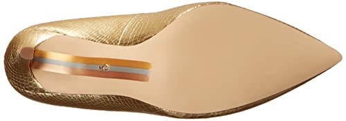 Sam Edelman Hazel - Sandals for Women - Synthetic Insole - Leather Outsole - Low-cut Vamp - High Stiletto Heel Gold 7 W4