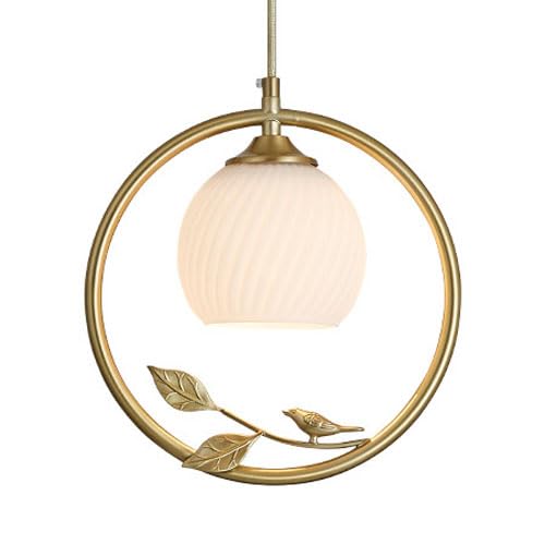 Lustre en verre industriel nordique E27 plafonnier une tête cuisine salon