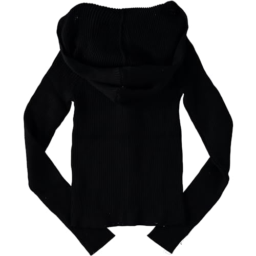 Jolie & Joy Full Circle Girls 7-16 Long Sleeve Rib Knit Zip Front Hooded Sweater2